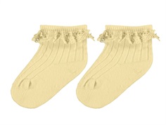 Lil Atelier double cream lace socks (2-pack)
